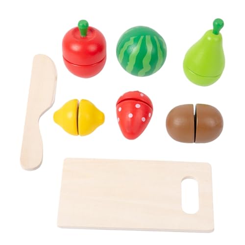 Oshhni Schneiden Spielen Lebensmittel Spielzeug Pädagogisches Spielzeug Küche Pretend Spielset Farbe Sortierung Set für Vorschule, Früchte von Oshhni