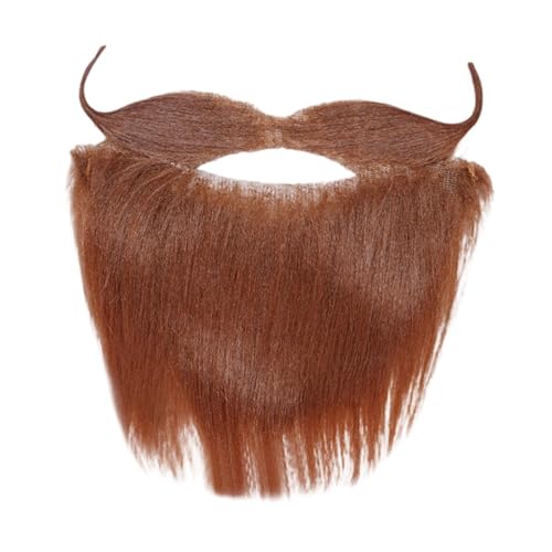 Oshhni Schnurrbart für Kostüme, Make Up Zubehör für Feiern, Halloween, braun Oshhni Schnurrbart für Kostüme, Make Up Zubehör für Feiern, Halloween, braun von Oshhni