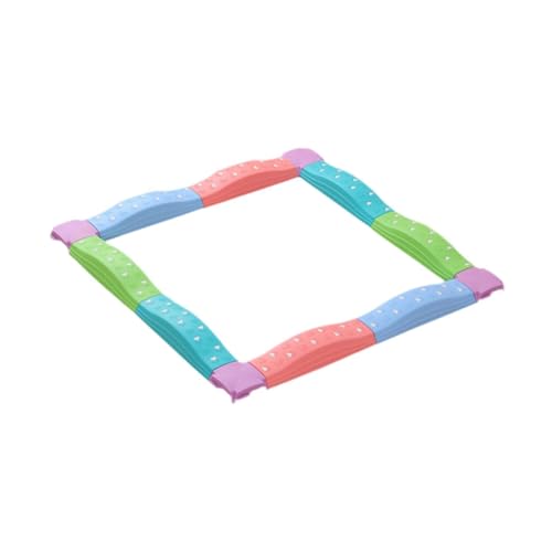 Oshhni Schwebebalken für Kinder, Farbiger Schwebeblock, Hindernisparcours-Trittsteine für den Vorschulbereich, 12 Stück Bunt Oshhni Schwebebalken für Kinder, Farbiger Schwebeblock, Hindernisparcours-Trittsteine für den Vorschulbereich, 12 Stück Bunt von Oshhni