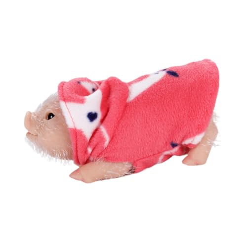Oshhni -Schwein, wiedergeborenes Schweinespielzeug, Schweinefamilie, Spielzeug-Set, Heimdekoration, weiche Baby-Schweinchen-Puppe, Mini-Tiere, 1 Stück Oshhni -Schwein, wiedergeborenes Schweinespielzeug, Schweinefamilie, Spielzeug-Set, Heimdekoration, weiche Baby-Schweinchen-Puppe, Mini-Tiere, 1 Stück von Oshhni