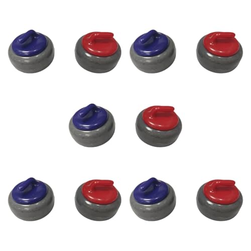 Oshhni Shuffleboard-Pucks Shuffleboard-Rollen Ersatz Tabletop-Spiel Rollperlen Rollperlen Spielzeug für Spiele Kinder Erwachsene Zuhause, 10 Stück 2.5 X 1.56 von Oshhni