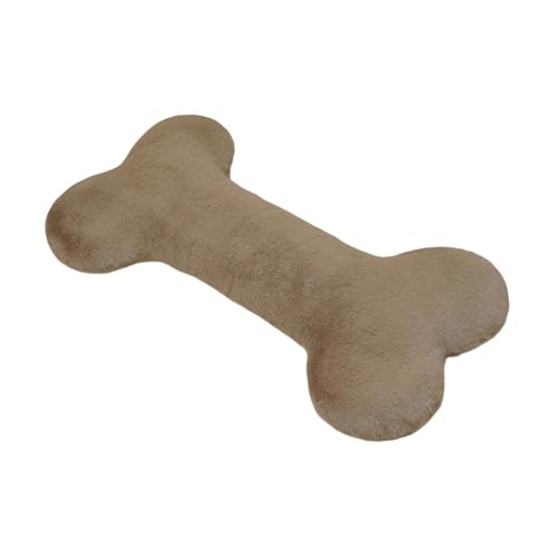 Oshhni Simulieren Knochenformplüschspielzeug, gefüllter Puppenanhänger, weiche Plüschpuppe, schlafendes Umarmungskissen, kuscheliges gefülltes Spielzeug für, Aprikose 70 cm von Oshhni