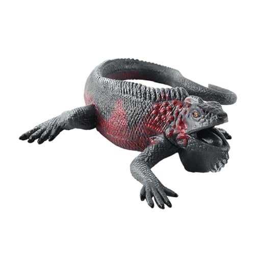 Oshhni Simulierte Eidechsenfigur, pädagogisches Spielzeug, Dekoration, Kunstwerk, realistische Statue, Tierfigur für Geschenk, Regal, Wohnung, Desktop, Hotel, Grau Oshhni Simulierte Eidechsenfigur, pädagogisches Spielzeug, Dekoration, Kunstwerk, realistische Statue, Tierfigur für Geschenk, Regal, Wohnung, Desktop, Hotel, Grau von Oshhni
