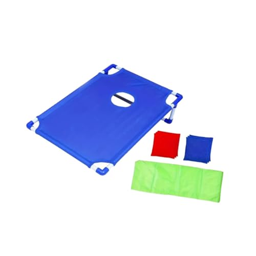 Oshhni Sitzsäcke, Wurfspiel, Cornhole-Spielset, Zielspiel, Outdoor-Sportarten für den Innen- und Außenbereich, Blau Oshhni Sitzsäcke, Wurfspiel, Cornhole-Spielset, Zielspiel, Outdoor-Sportarten für den Innen- und Außenbereich, Blau von Oshhni