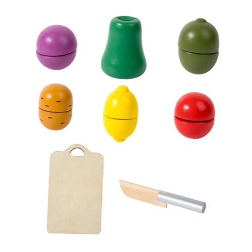 Oshhni Spielen Sie Lebensmittel, schneiden Sie Obst und Gemüse und entwickeln Sie kognitive Fähigkeiten. Lernspielzeug für Kinder, 8 Stück Oshhni Spielen Sie Lebensmittel, schneiden Sie Obst und Gemüse und entwickeln Sie kognitive Fähigkeiten. Lernspielzeug für Kinder, 8 Stück von Oshhni