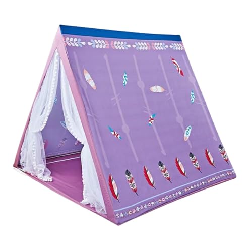 Oshhni Spielzelt für Kinder, Spielhaus-Zelt, Tipi-Zelte für Kinder, indisches Spielhaus für Partys, Lila Oshhni Spielzelt für Kinder, Spielhaus-Zelt, Tipi-Zelte für Kinder, indisches Spielhaus für Partys, Lila von Oshhni