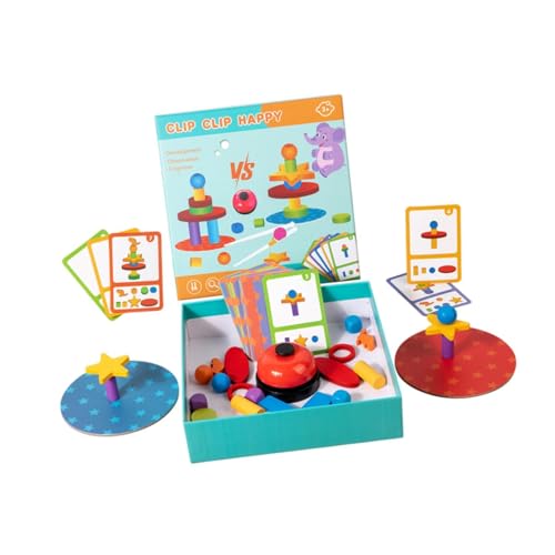 Oshhni Stapeln Bausteine Vorschulspielzeug -Unterrichtshilfe, Holzblöcke Setzen Sie EIN Familienbrettspiel für Kinder im Vorschulurlaub Oshhni Stapeln Bausteine Vorschulspielzeug -Unterrichtshilfe, Holzblöcke Setzen Sie EIN Familienbrettspiel für Kinder im Vorschulurlaub von Oshhni