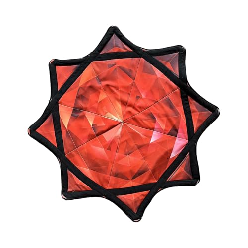 Oshhni Star Toy Fun Classic für Anfängerkollektionen Einfach zu drehen 24,41 -Zoll -Durchmesser, Style C von Oshhni
