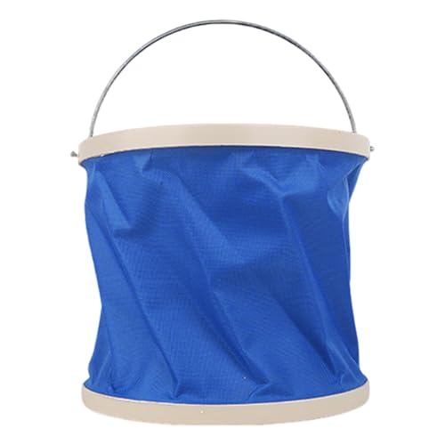 Oshhni Strandeimer, Strandspielzeug, Spaß, Erwachsene, tragbar, Campingausrüstung, Faltbarer Wassereimer, Einzeleimer von Oshhni