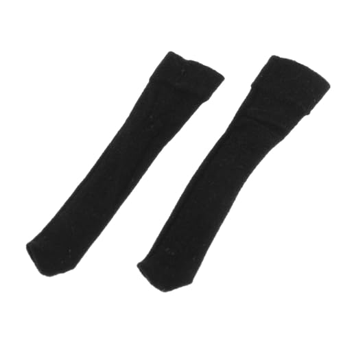 Oshhni Strümpfe für Figuren im Maßstab 1/12, Modellzubehör, 6 Zoll Lange Socken, elastische Miniaturkleidung, weibliche Puppenkleidung, Schwarz Oshhni Strümpfe für Figuren im Maßstab 1/12, Modellzubehör, 6 Zoll Lange Socken, elastische Miniaturkleidung, weibliche Puppenkleidung, Schwarz von Oshhni