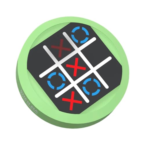 Oshhni Tac Toe Bolt Game Brettspiel Unterhaltungsstrategie Spiele Brain Teaser Puzzle Game Konsole für Kinder Jungen Mädchen Geschenke , GrÜn Oshhni Tac Toe Bolt Game Brettspiel Unterhaltungsstrategie Spiele Brain Teaser Puzzle Game Konsole für Kinder Jungen Mädchen Geschenke , GrÜn von Oshhni