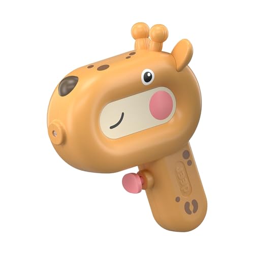 Oshhni Tierisches Spritzspielzeug, langlebiges Baby-Wasserwerkzeug, Kinderspritzspielzeug für Schwimmbad, Mädchen, Kleinkinder im Alter von 4–6 Jahren, gelbe Giraffe von Oshhni