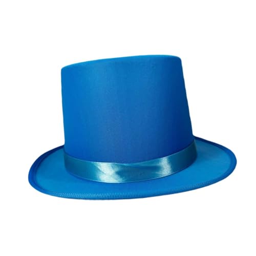 Oshhni Top -Hut Dress Magier Hut für Carnival Nightclub Cosplay Festival, Blau von Oshhni