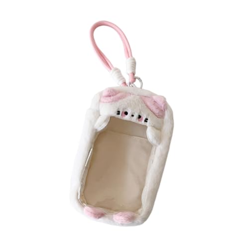 Oshhni Transparente Figuren-Displaytasche, Mini-Puppen-Aufbewahrungstasche für Plüschpuppen von Oshhni