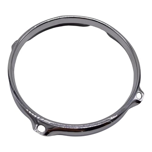 Oshhni Trommelreifen, Ersatzteil für Schlaginstrumente, dekorativer Rand zum Reparieren von Anfängern beim Üben des Spiels, Durchmesser 15.2 cm Oshhni Trommelreifen, Ersatzteil für Schlaginstrumente, dekorativer Rand zum Reparieren von Anfängern beim Üben des Spiels, Durchmesser 15.2 cm von Oshhni