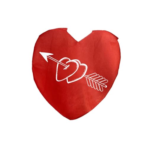 Oshhni Valentinstag-Herzkostüm, Valentinstagskleidung, rotes für Erwachsene, Kostümoberteile für Party, Valentinstag, Halloween, Stil b von Oshhni