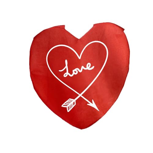 Oshhni Valentinstag-Herzkostüm, Valentinstagskleidung, rotes für Erwachsene, Kostümoberteile für Party, Valentinstag, Halloween, Stil c von Oshhni