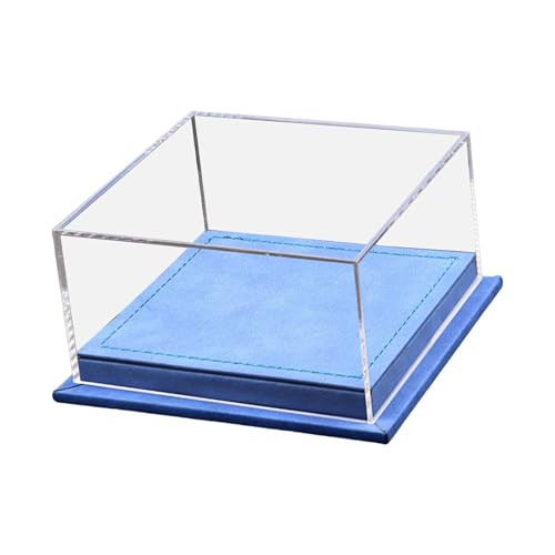 Oshhni Vitrine für 1:64 Spielzeugautos, Schutzvitrine für Die Inneneinrichtung, 5 X 4,8 X 2,6 Zoll, Zubehör, Blau Oshhni Vitrine für 1:64 Spielzeugautos, Schutzvitrine für Die Inneneinrichtung, 5 X 4,8 X 2,6 Zoll, Zubehör, Blau von Oshhni