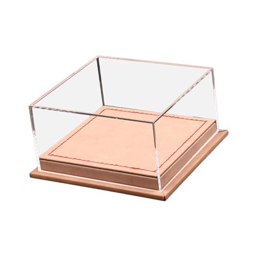 Oshhni Vitrine für 1:64 Spielzeugautos, Schutzvitrine für Die Inneneinrichtung, 5 X 4,8 X 2,6 Zoll, Zubehör, Hellrosa von Oshhni