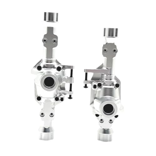 Oshhni Vorder- und Hinterachse RC -Autoteile ersetzen professionelles Upgrade -Zubehör Ersatzteile für 104006 1/10 Fahrzeuge Trucks, Silber Oshhni Vorder- und Hinterachse RC -Autoteile ersetzen professionelles Upgrade -Zubehör Ersatzteile für 104006 1/10 Fahrzeuge Trucks, Silber von Oshhni