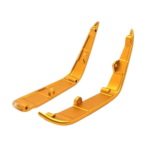 Oshhni Vorderrad-Paar-Kotflügelschutz Links und rechts, Ersatzteile, Ersatz-Aluminiumlegierung für H12Y 1: 12 RC-Auto, leicht, Golden Oshhni Vorderrad-Paar-Kotflügelschutz Links und rechts, Ersatzteile, Ersatz-Aluminiumlegierung für H12Y 1: 12 RC-Auto, leicht, Golden von Oshhni