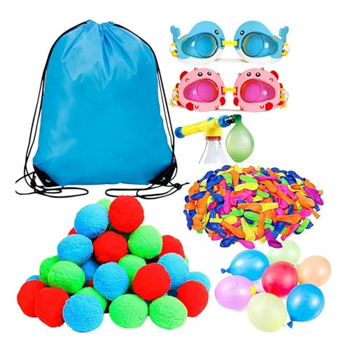 Oshhni Wasserbälle Wasserballons Wasserspielzeug Poolspiel für Außenspiel Hinterhof Oshhni Wasserbälle Wasserballons Wasserspielzeug Poolspiel für Außenspiel Hinterhof von Oshhni