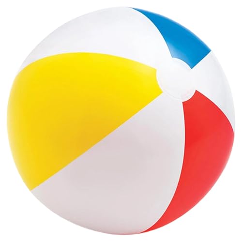 Oshhni Wasserball, aufblasbarer Regenbogen-Wasserball, Schwimmbadspielzeug für Gastgeschenke, Urlaubsparty, 51 cm Oshhni Wasserball, aufblasbarer Regenbogen-Wasserball, Schwimmbadspielzeug für Gastgeschenke, Urlaubsparty, 51 cm von Oshhni