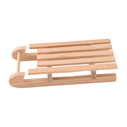 Oshhni Weihnachten Schlitten Ornament Puppenhaus Layout Urlaub Mini Schlitten Holz Modell für Büro Oshhni Weihnachten Schlitten Ornament Puppenhaus Layout Urlaub Mini Schlitten Holz Modell für Büro von Oshhni