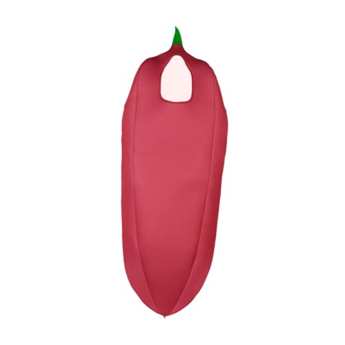 Oshhni Würziges Chili -Kostüm, Cartoon DIY Bühnenbühne für Bühnenperformance -Themenparty, L Oshhni Würziges Chili -Kostüm, Cartoon DIY Bühnenbühne für Bühnenperformance -Themenparty, L von Oshhni