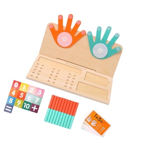 Oshhni Zahlenzählblöcke für, Finger-Mathematikspiel, Frühes Lernen, Feinmotorik, Vorschul-Lernspielzeug für 3–5-Jährige, Einseitige Platine Oshhni Zahlenzählblöcke für, Finger-Mathematikspiel, Frühes Lernen, Feinmotorik, Vorschul-Lernspielzeug für 3–5-Jährige, Einseitige Platine von Oshhni