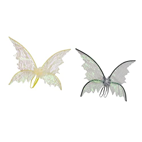Oshhni Zauberhafte Schmetterlingsflügel für Kinder, Goldfarbe Schwarz von Oshhni