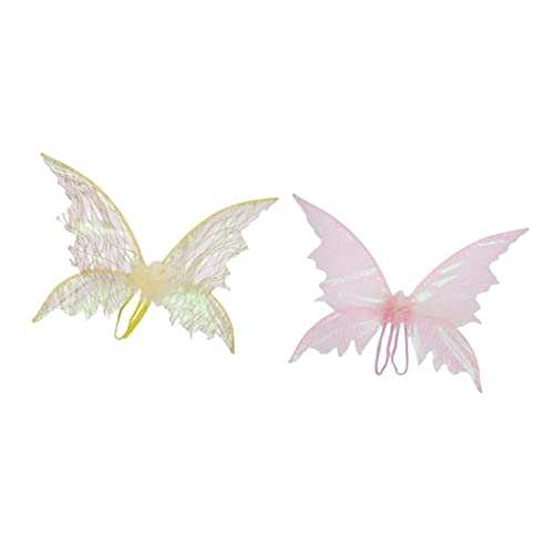 Oshhni Zauberhafte Schmetterlingsflügel für Kinder, Goldrosa von Oshhni
