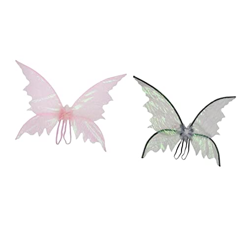 Oshhni Zauberhafte Schmetterlingsflügel für Kinder, Rosa Farbe Schwarz von Oshhni