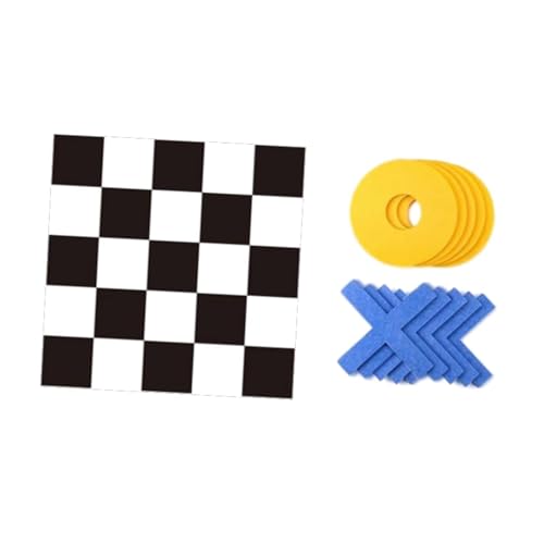Oshhni Zehenschach -Set -Brettspiel Teaser Indoor Outdoor Entertainment Interaktives Xo -Schachspielzeug, 180 cm Und Schwarz Oshhni Zehenschach -Set -Brettspiel Teaser Indoor Outdoor Entertainment Interaktives Xo -Schachspielzeug, 180 cm Und Schwarz von Oshhni
