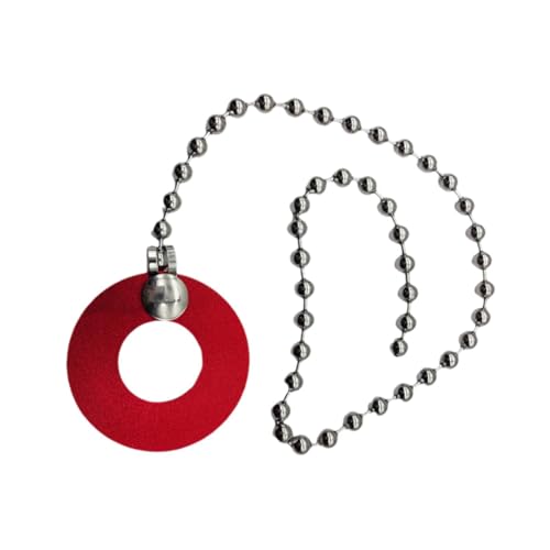 Oshhni Zymbalkette Percussion Instrumente Teile Ersatz Jazz Drums stabile Effektvorrichtung, Rot Oshhni Zymbalkette Percussion Instrumente Teile Ersatz Jazz Drums stabile Effektvorrichtung, Rot von Oshhni