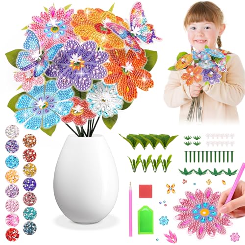 Blumen Basteln Mädchen 8 6 7 9 10 Jahre: Geschenke für Mädchen 8-9-11-12 Jahren Bastelset Kinder ab 6 5 8 10 Jahre Mädchen Geschenk Diamond Painting Kinder Blumenstrauß Kreativ Geburtstagsgeschenk Blumen Basteln Mädchen 8 6 7 9 10 Jahre: Geschenke für Mädchen 8-9-11-12 Jahren Bastelset Kinder ab 6 5 8 10 Jahre Mädchen Geschenk Diamond Painting Kinder Blumenstrauß Kreativ Geburtstagsgeschenk von Osikay