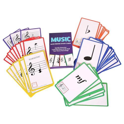 Osmond Musik-Lernkarten, Farbiges Kupferplattenpapier, Farbcodierte Lernkarten für Klavier, Lernkarten mit Klavierakkorden für Anfänger Osmond Musik-Lernkarten, Farbiges Kupferplattenpapier, Farbcodierte Lernkarten für Klavier, Lernkarten mit Klavierakkorden für Anfänger von Osmond