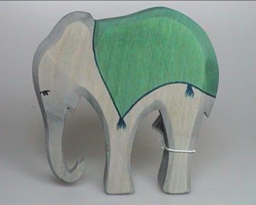 Elefant Sattel H.14 cm Ostheimer Ostheimer 41912 von Ostheimer