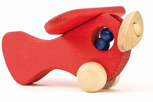 Flugzeug rot aus Holz Flugzeug rot aus Holz von Ostheimer