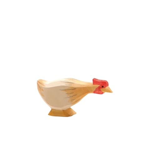 Ostheimer 13133 Huhn ocker lang Höhe 4cm von Ostheimer