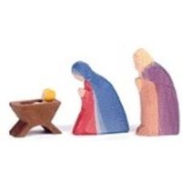 Krippe mit Kind, 2-tlg Krippe mit Kind, 2-tlg von Ostheimer