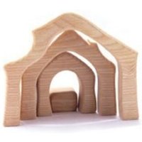 Krippenstall mini 4-tlg von Ostheimer