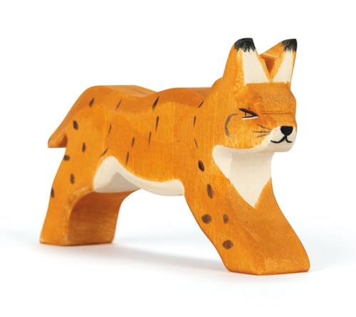 Ostheimer 15220 Luchs laufend aus Holz Höhe 5,5cm Serie Tiere aus Aller Welt Raubkatzen handbemalt Ostheimer 15220 Luchs laufend aus Holz Höhe 5,5cm Serie Tiere aus Aller Welt Raubkatzen handbemalt von Ostheimer