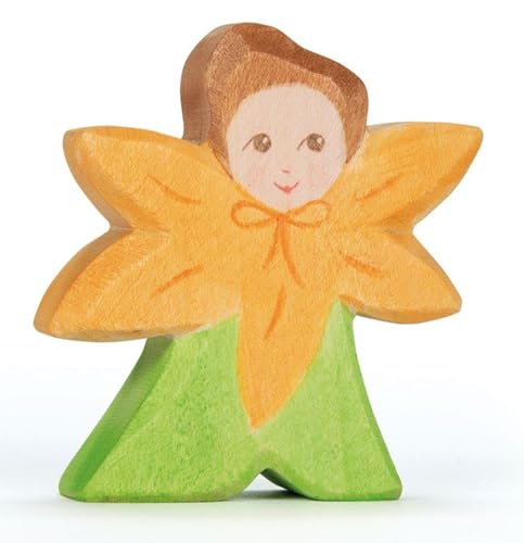 Ostheimer - 24817 - Blumenkind Calendula, Holz, Handarbeit, 5,8cm x 6,1cm x 2cm von Ostheimer
