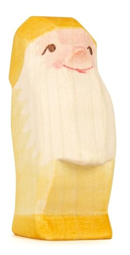 Ostheimer - 25042 - Zwerg gelb, Holz, Handarbeit, 6,4cm x 4,2cm x 2,5cm von Ostheimer