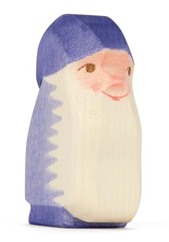 Ostheimer - 25046 - Zwerg lila, Holz, Handarbeit, 6,3cm x 3,8cm x 2,5cm von Ostheimer
