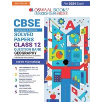 Oswaal CBSE Chapterwise Solved Papers 2023-2014 Geography Class 12th (2024 Exam) von Oswaal Books And Learning Pvt Ltd