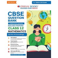 Oswaal CBSE Question Bank Class 12 Mathematics, Chapterwise and Topicwise Solved Papers For Board Exams 2025 von Oswaal Books And Learning Pvt Ltd
