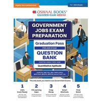 Oswaal Government Exams Question Bank Graduation Pass | Quantitative Aptitude | for 2024 Exam von Oswaal Books And Learning Pvt Ltd