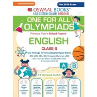 Oswaal One For All Olympiad Previous Years' Solved Papers, Class-6 English Book (For 2023 Exam) von Oswaal Books And Learning Pvt Ltd